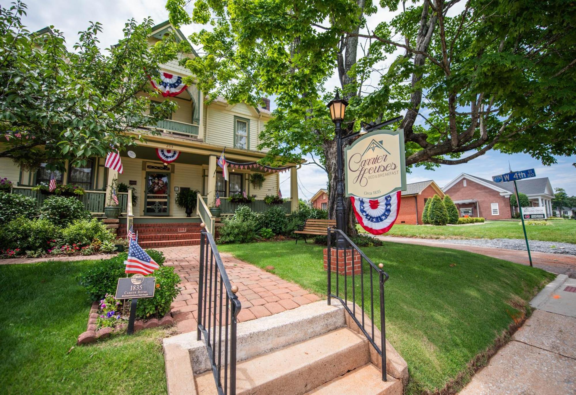 Carrier Houses Bed & Breakfast Rutherfordton Extérieur photo